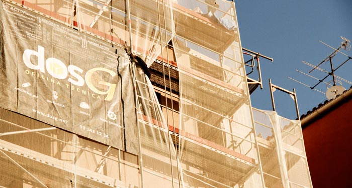 Rehabilitación y reformas de edificios en Barcelona